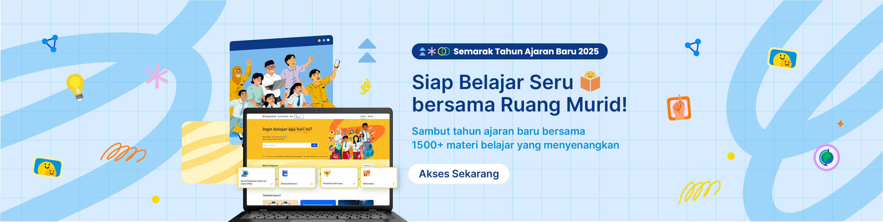 Siap Belajar Seru bersama Ruang Murid!